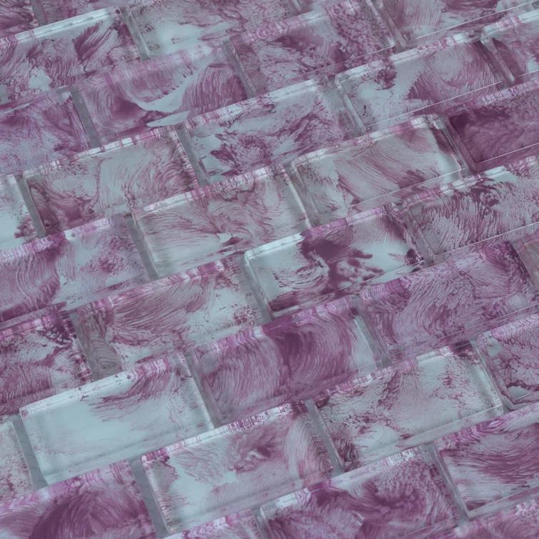 WS Tiles® Swimming Pool Series 1" x 2" Straight Edge Glass Mosaic Tile