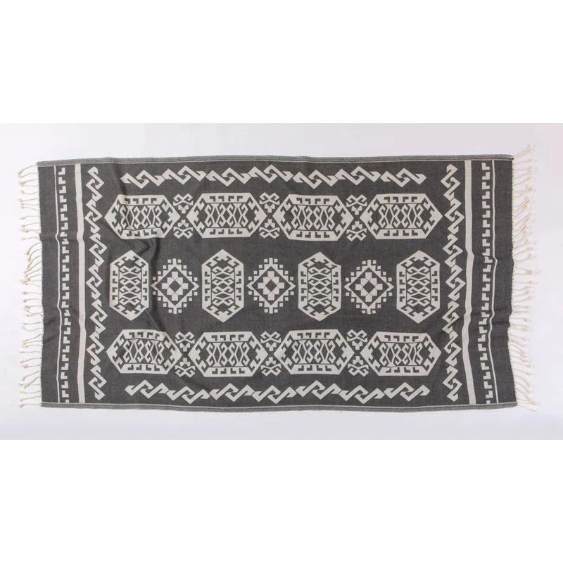 HENCELY Aztec Kilim Beach Towel