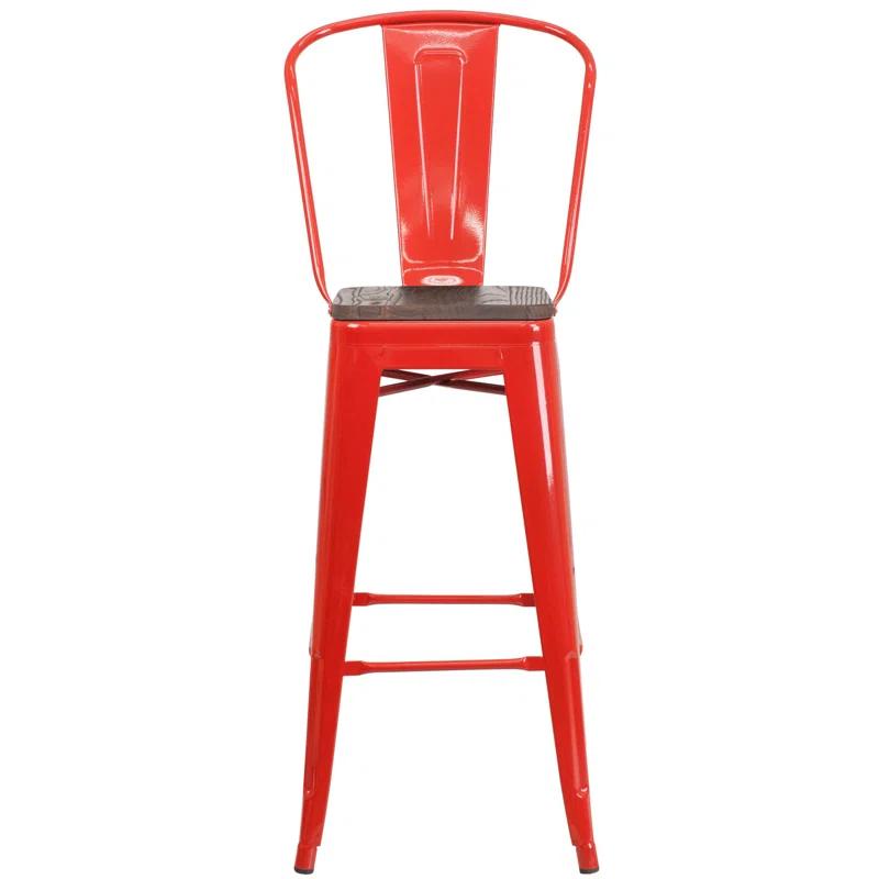 Flash Furniture Steel Outdoor Stool