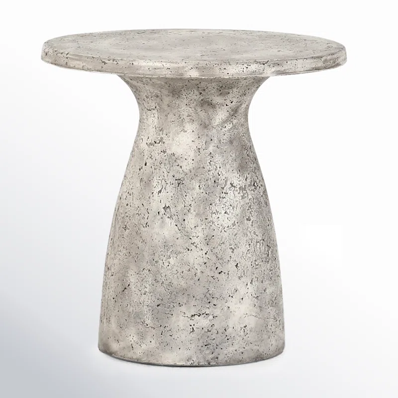 Adainville 16'' Stone Outdoor Side Table