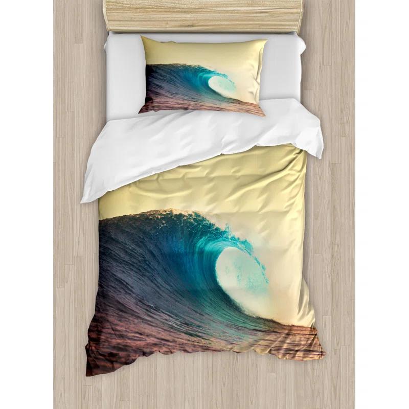 Ambesonne Coastal Duvet Cover Set