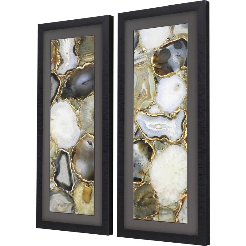 Libby Langdon " Agate S/2 " 2 - Pieces