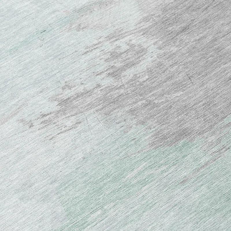 Machine Washable Indoor/Outdoor Chantille ACN1521 Seafoam Rug