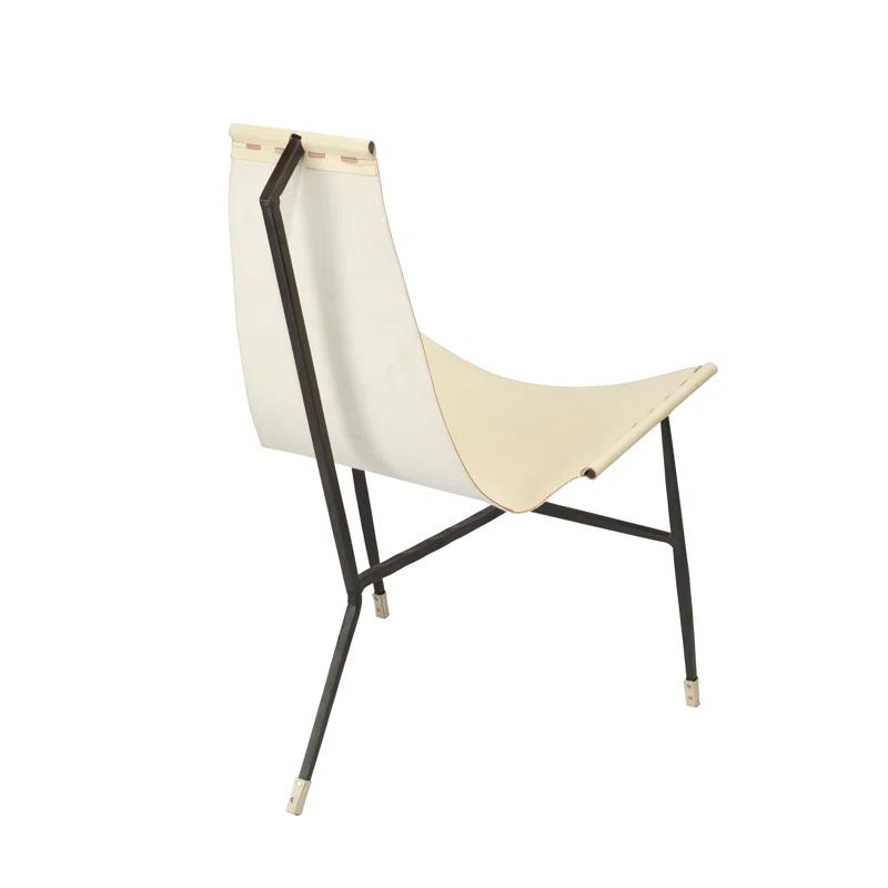 Jamie Young Company Abilene Faux Leather Accent Chair