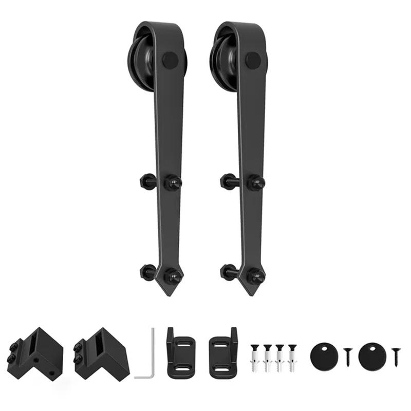Lazio Sliding Standard Single Barn Door Hardware Kit