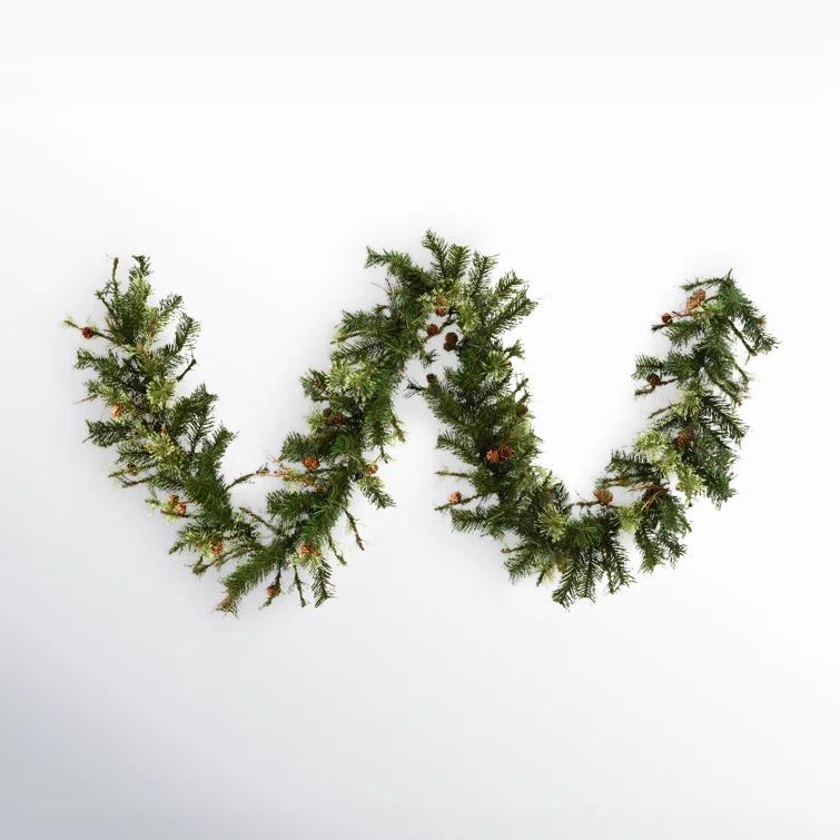 Galarza Mixed Country Pine Artificial Christmas Garland