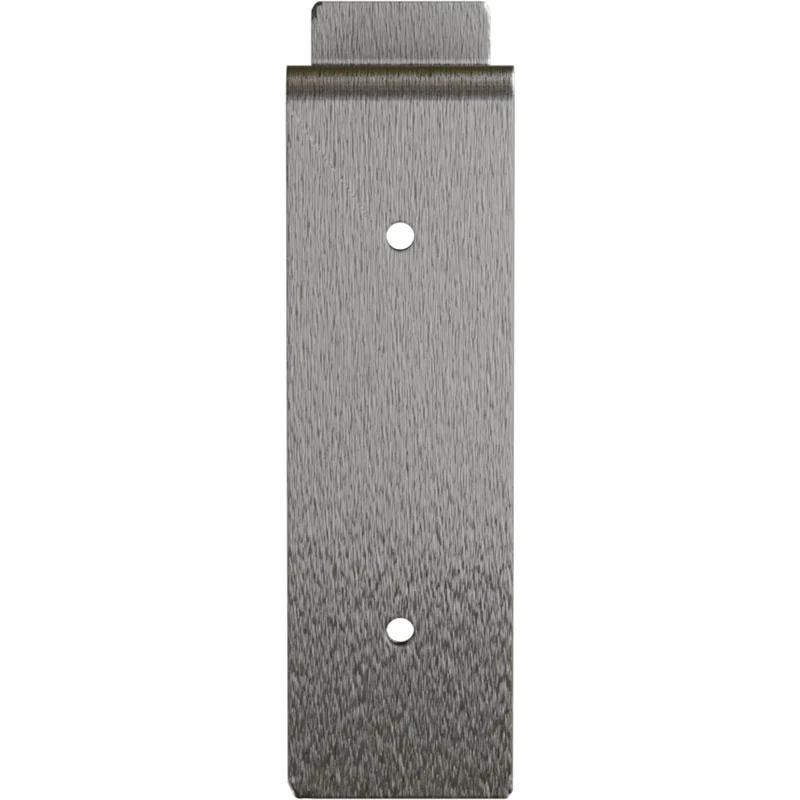 Ekena Millwork 2"W x 10"D x 7 1/4"H Steel Truss Shelf Bracket, Stainless Steel