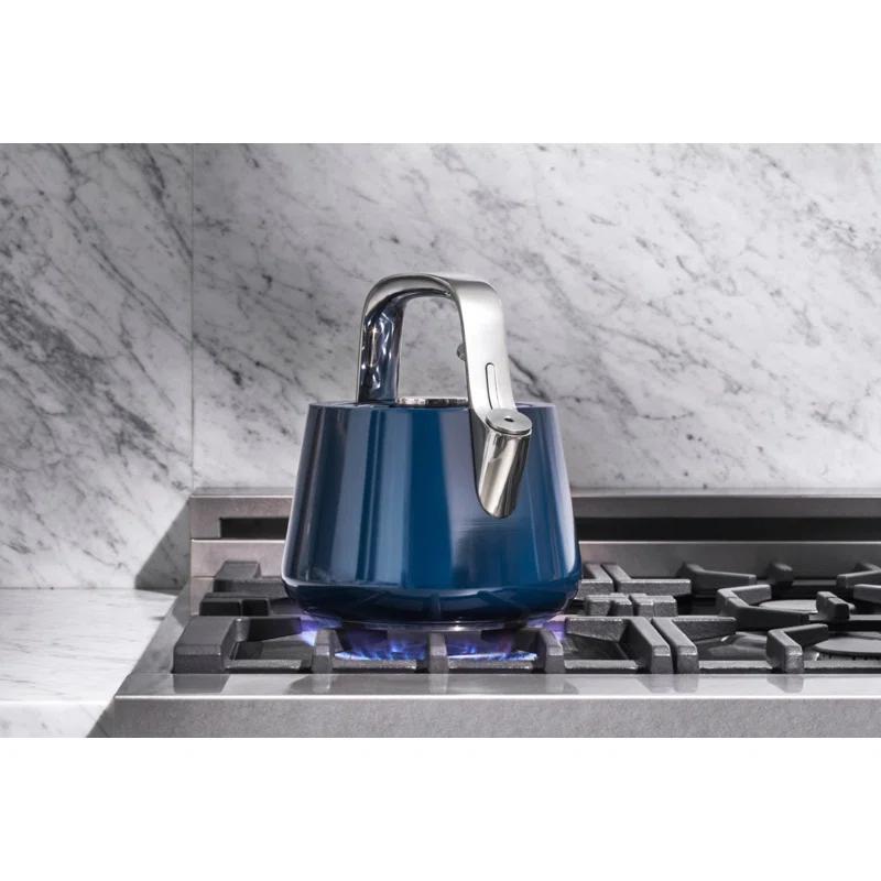Caraway ® Navy Stovetop Whistling Tea Kettle