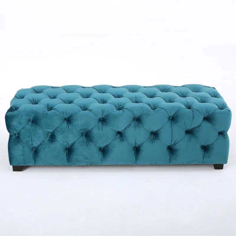 Everly Quinn Versatile Ottoman With Exquisite Design For Home Enhancement And Comfort