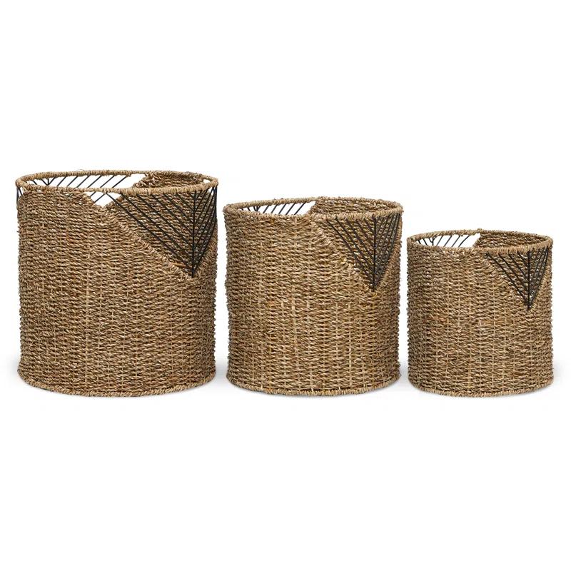 Adore Decor Shoshana Woven Basket