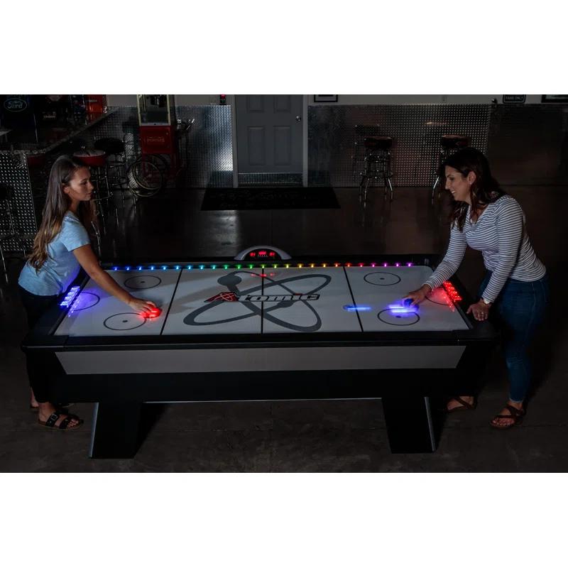 Atomic 7.5' Two Player Air Hockey Table with Digital Scoreboard