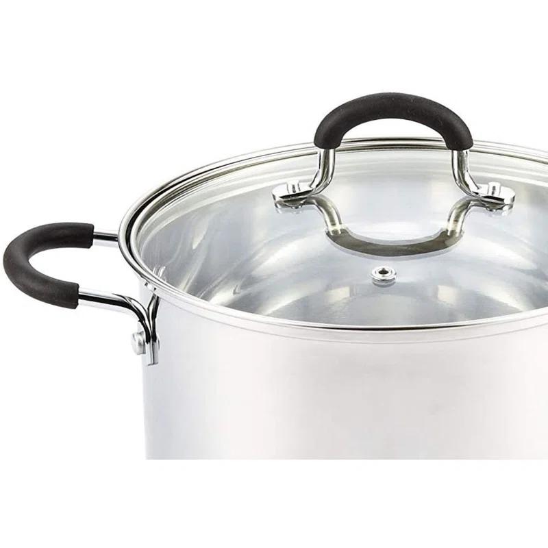 Cook N Home Professional Stainless Steel Stockpot with Lid