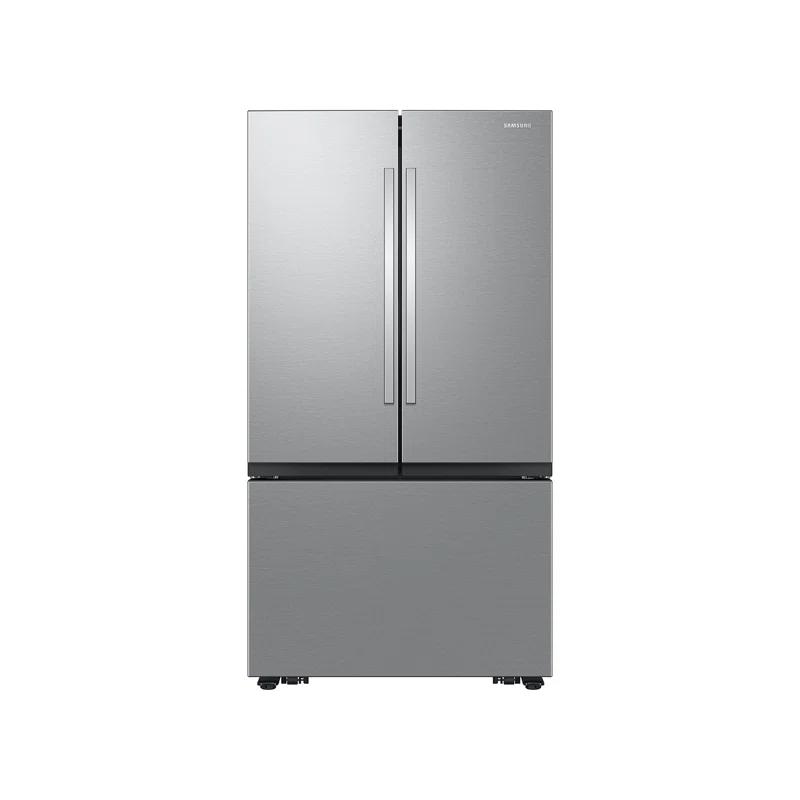 Samsung RF27CG5100SRAA 27 Cubic Feet Mega Capacity Counter Depth 3-Door French Door Refrigerator with Dual Auto Ice Maker
