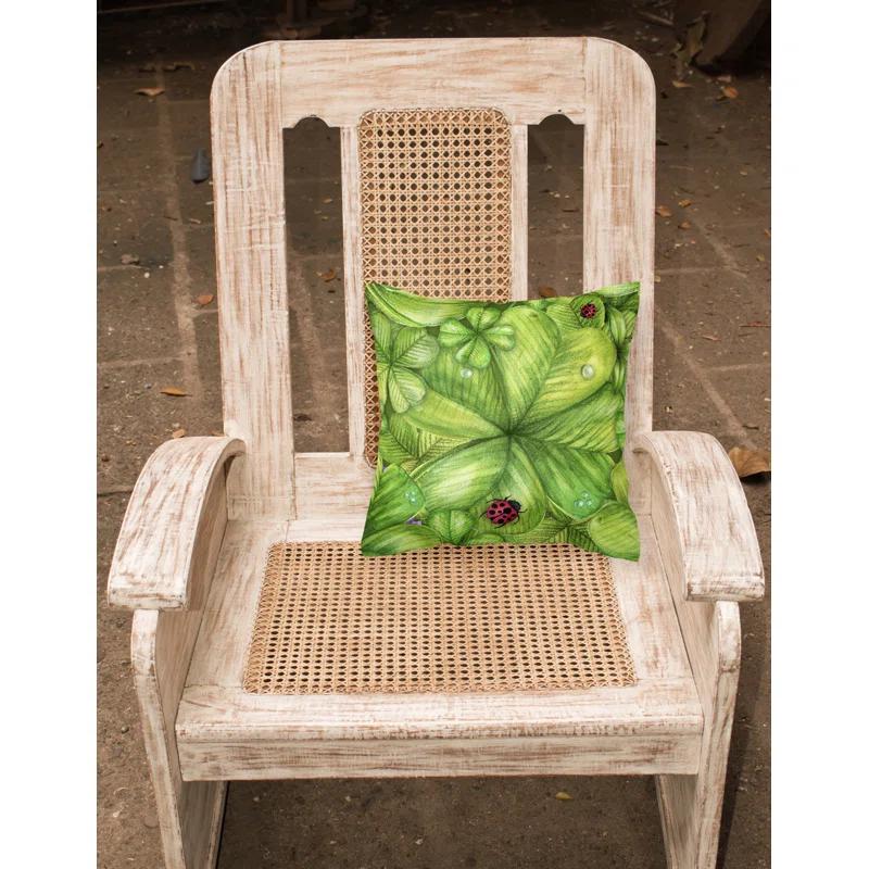 Caroline's Treasures Floral Indoor/Outdoor Throw Pillow