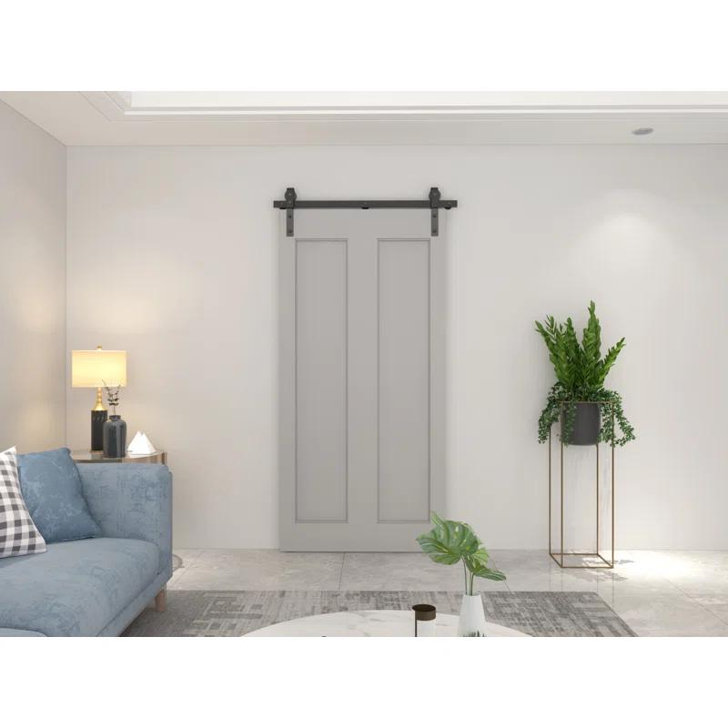 Calhome Standard Single Door Barn Door Hardware Kit