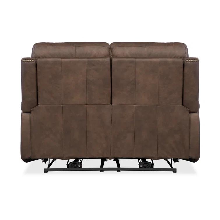 Hooker Furniture SS 66'' Leather Power Reclining Loveseat