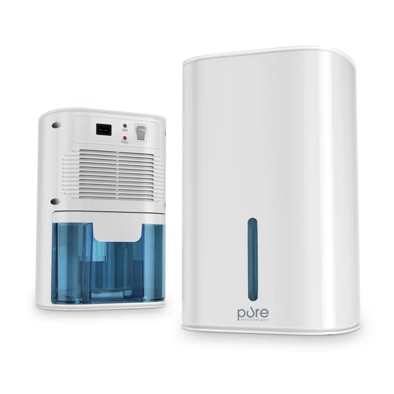 Pure Enrichment 0.625 Pint Mini 200 Sq. Ft. Dehumidifier & Reviews | Wayfair