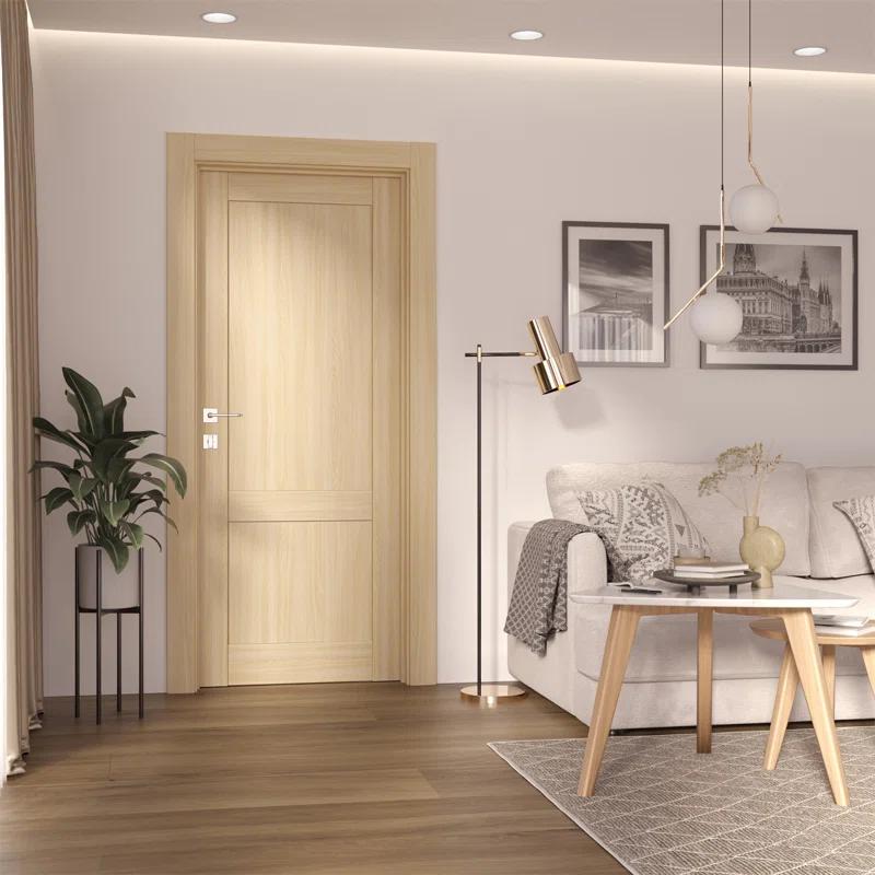 Belldinni Solid + Manufactured Wood Paneled Slab Door