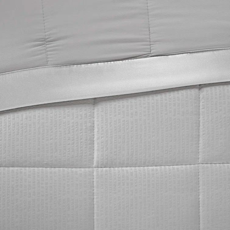 Madison Park Cambria Oversized Down Alternative Blanket with Satin Trim
