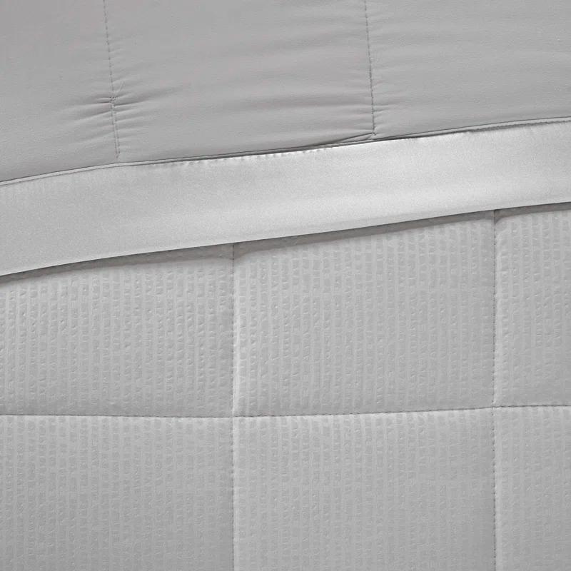 Madison Park Cambria Oversized Down Alternative Blanket with Satin Trim