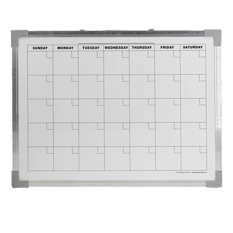 Flipside Products Wall Mounted Magnetic Wall Calendar, 18" x 24"