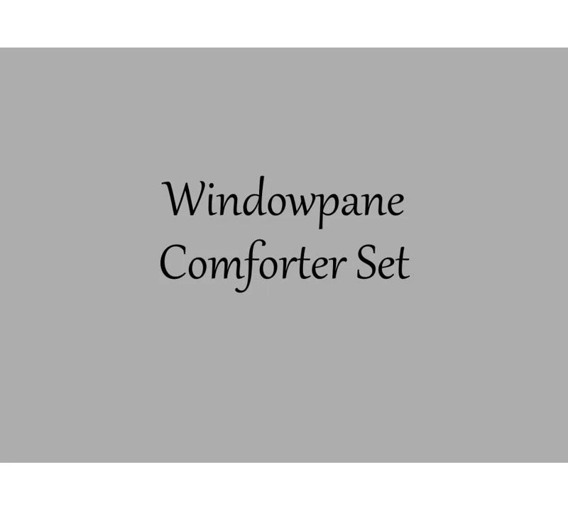 Truly Soft Checkered Comforter Set