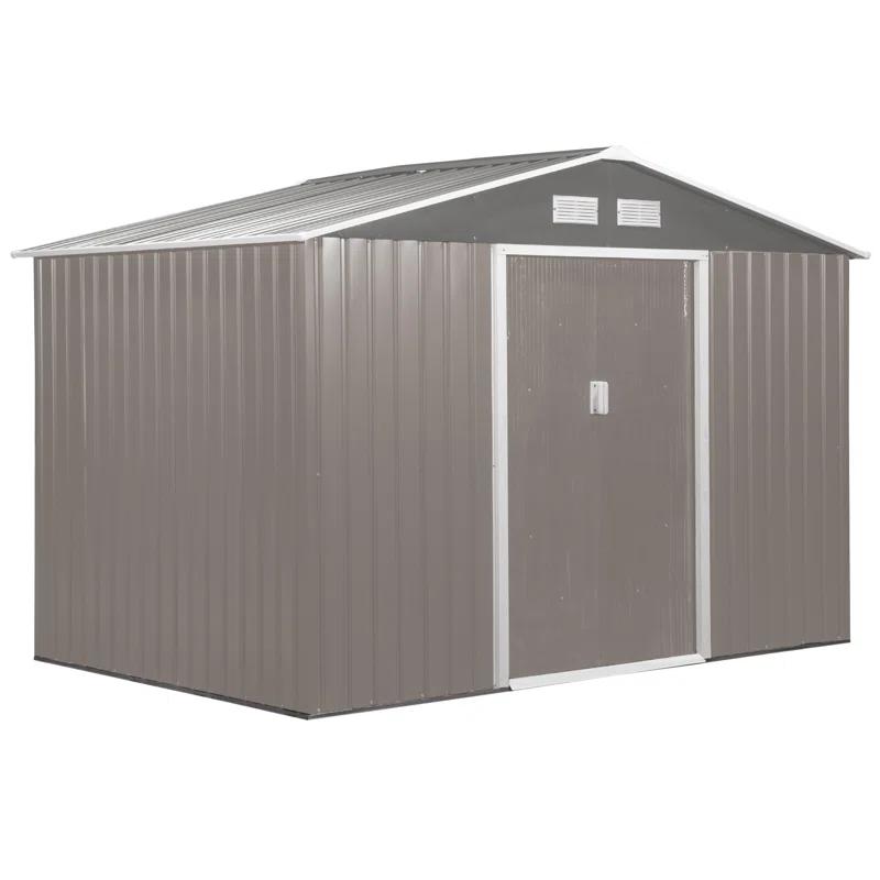 Outsunny Metal Storage Shed