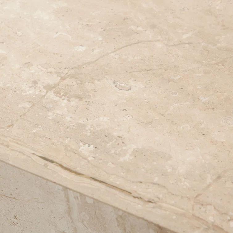 Diamond Sofa Ark End Table Collection Marble Top End Table