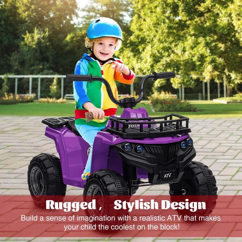 Hetoy 12V Kids Ride On Electric ATV