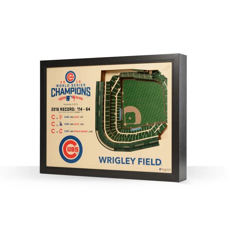 YouTheFan MLB 25-Layer StadiumViews 3D Wall Art
