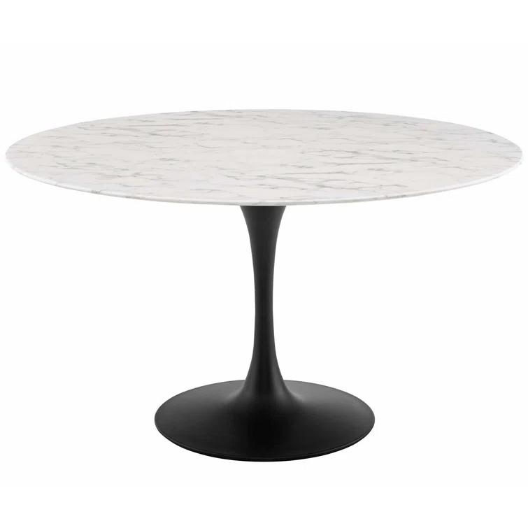 Modway Modway Lippa Oval Artificial Marble Dining Table