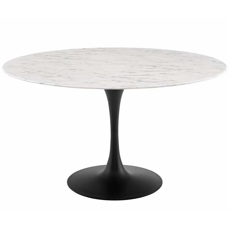 Modway Modway Lippa Oval Artificial Marble Dining Table