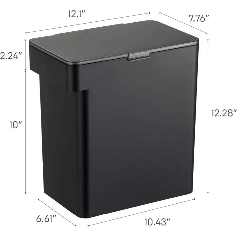 Yamazaki Home Airtight Pet Food Extra Large Storage Container With Transparent Lid, 6.6 gallons