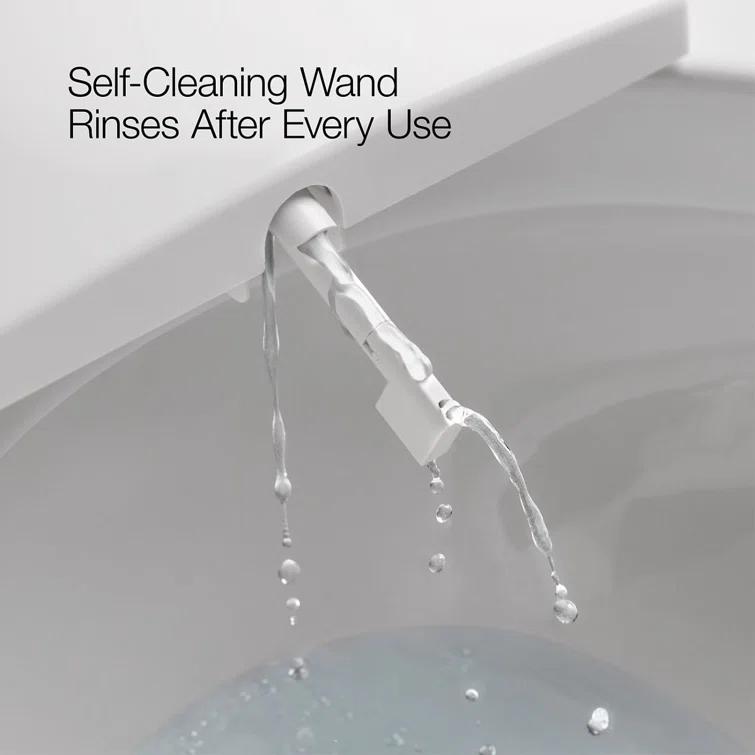 Kohler Purewash E580 Elongated Bidet Toilet Seat K-32330-0