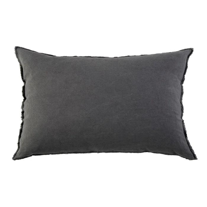 Blair Stonewashed Linen Sham by Pom Pom at Home - Taupe / Standard