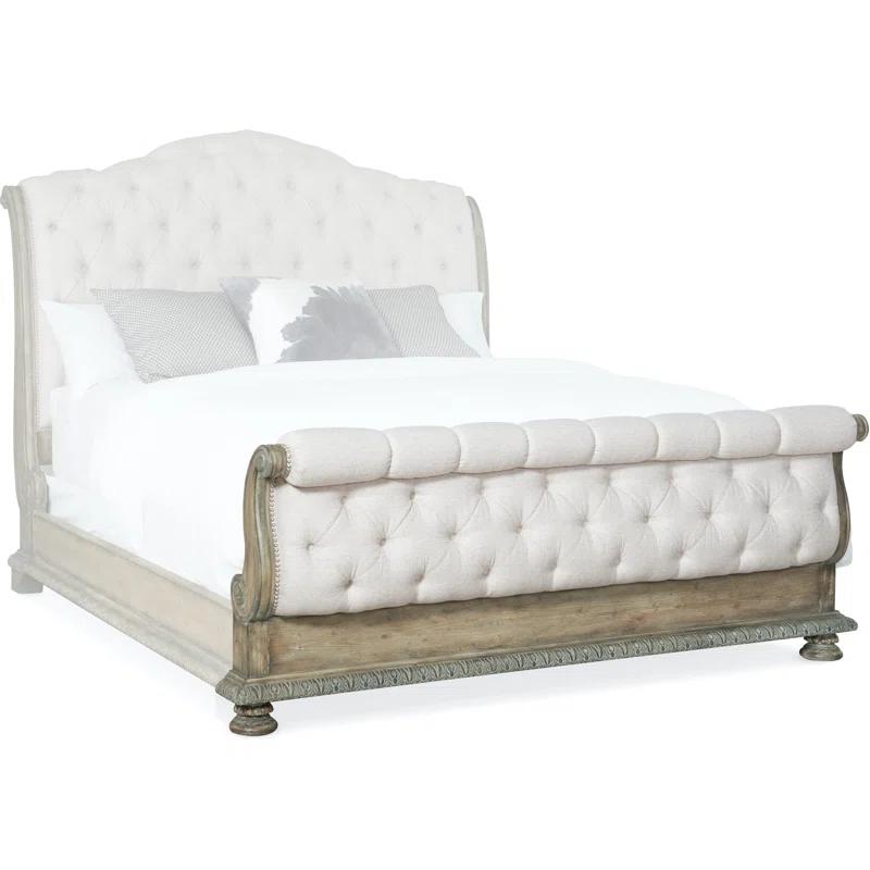 Hooker Furniture Castella Upholstered Sleigh Bed