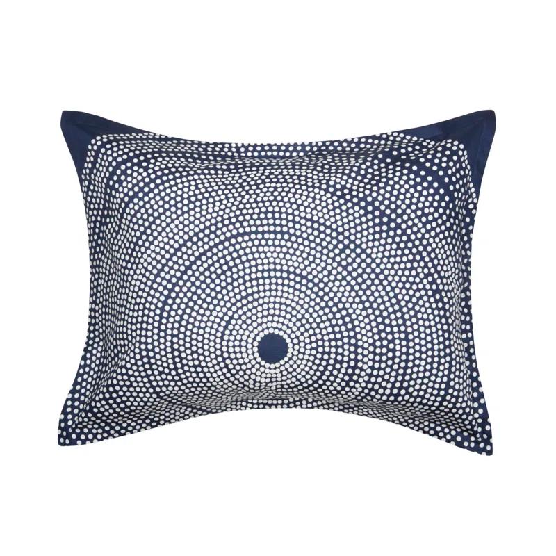 Marimekko Fokus Cotton Navy Duvet Cover Set