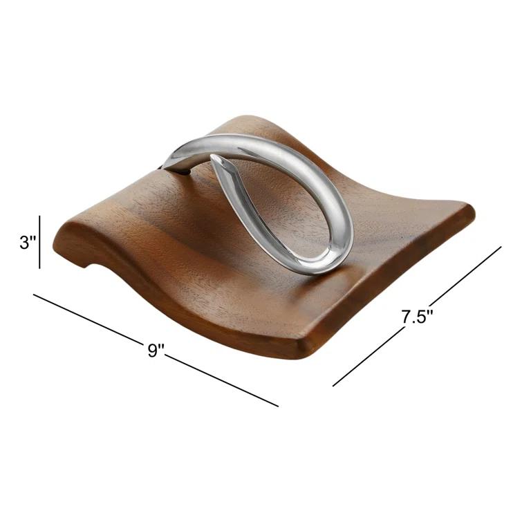 Nambe Breeze Napkin Holder