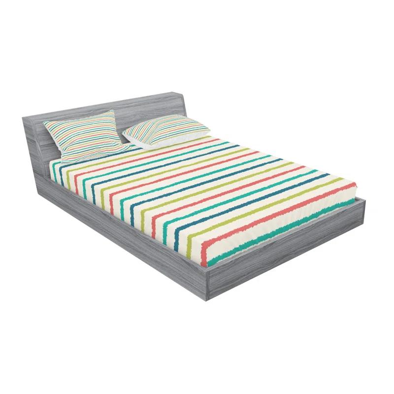 Ambesonne Microfiber Abstract Sheet Set