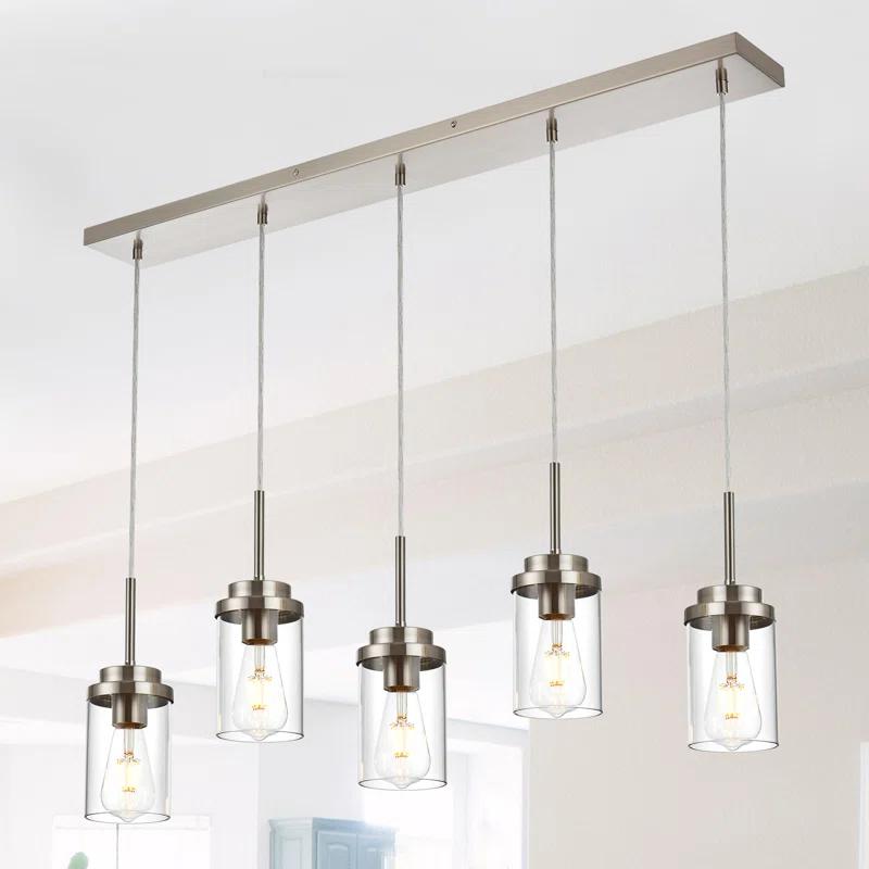 Latitude Run® Lizvet 5 - Light Kitchen Island Pendant