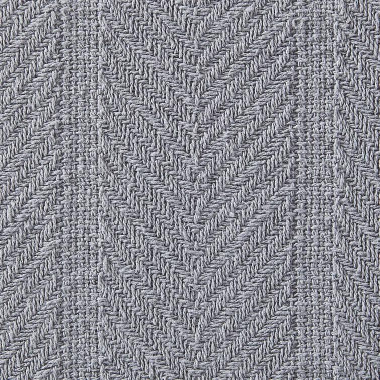 Eddie Bauer Eddie Bauer Herringbone Cotton Reversible Blanket