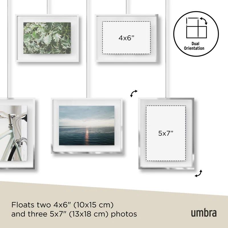 Metal Picture Frame - Set of 5