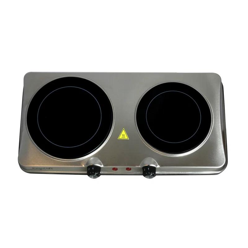 Mega Chef Mega Chef 1700 Watt Electric Double Hot Plate