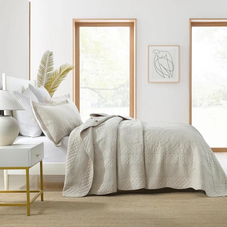 MarCielo Tfshasta Cotton Twill Patchwork Quilt Set
