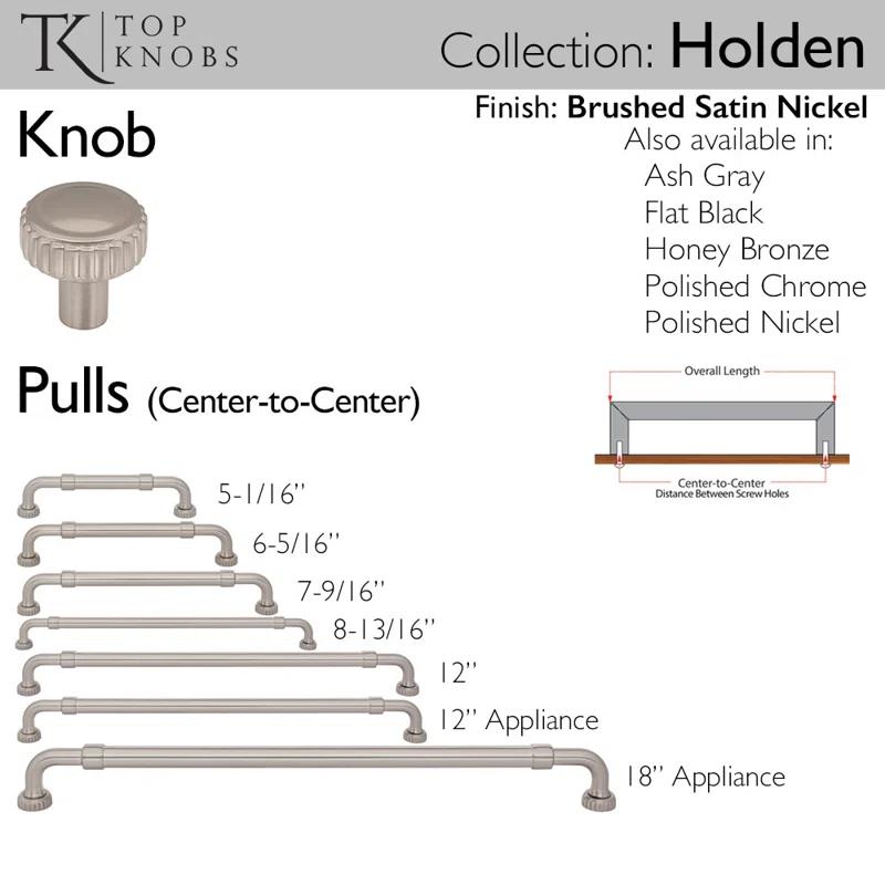 Top Knobs Holden Bar Pull