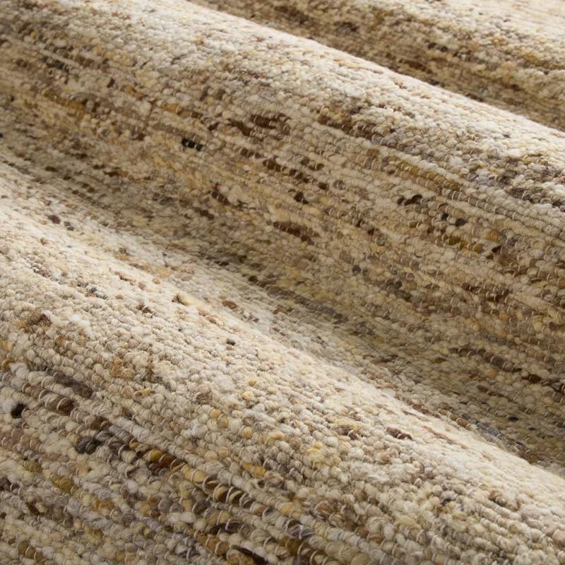 TOWN & COUNTRY Terra Montana Handcrafted Area Rug Beige/Dark Brown