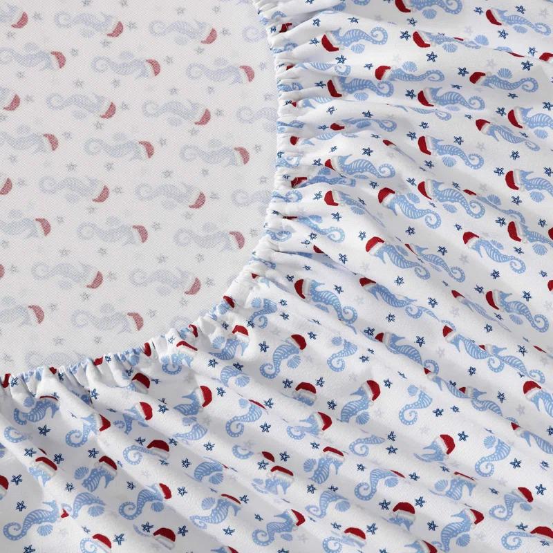 Nautica Nautica Cozy Brushed Flannel Printed Sheet Sets