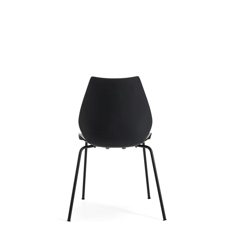 Kartell Maui Stackable Plastic Seat Waiting Room Chair (Set of 2)