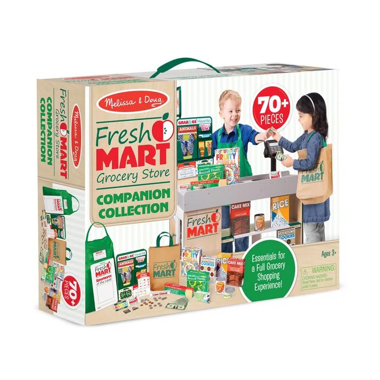 Melissa & Doug Grocery Companion Play Food Set