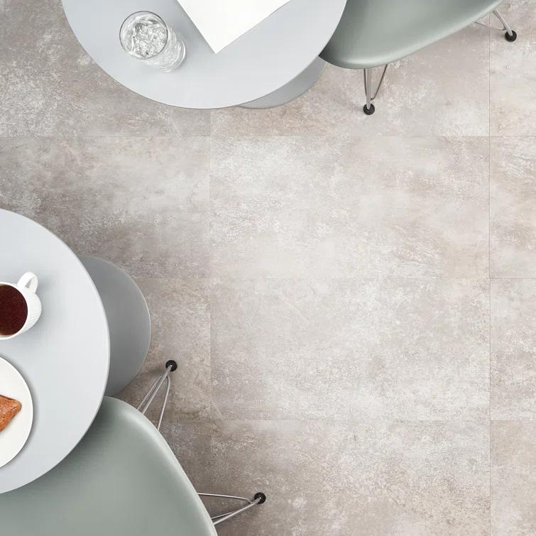 Bond Tile Revive 12mil Metalcrete 12.4" x 24.4" Waterproof Glue Down Luxury Vinyl Tile (36 Sq. Ft. / Case)